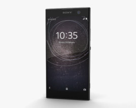 Sony Xperia XA2 Noir Modèle 3D