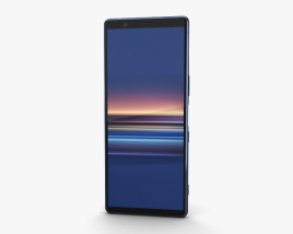 Sony Xperia 5 Blue 3D-Modell