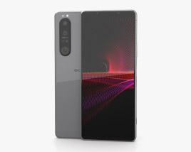 Sony Xperia 1 III Frosted Gray 3D-Modell