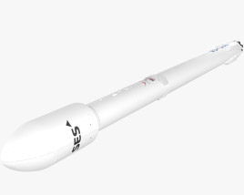Falcon 9 3D-Modell
