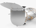 Telescopio espacial Hubble Modelo 3D