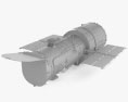 Telescopio espacial Hubble Modelo 3D