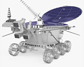 Lunojod 2 Modelo 3D