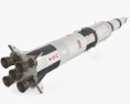 土星5号运载火箭 3D模型