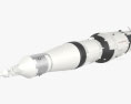 土星5号运载火箭 3D模型