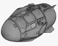 Crew Dragon SpaceX 3Dモデル
