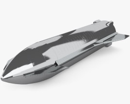SpaceX Starship Modelo 3D