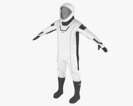 SpaceX Suit 3D model