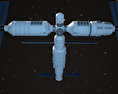 天宮号宇宙ステーション 3Dモデル