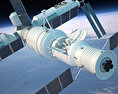 Китайська космічна станція Тяньгун-1 3D модель