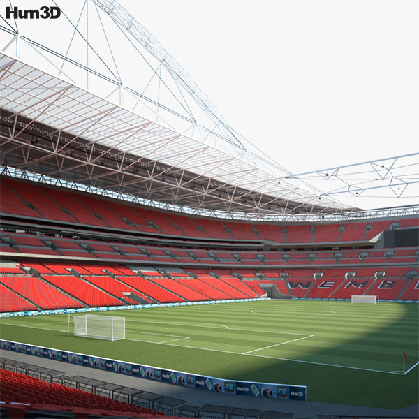Wembley Stadium 3D model