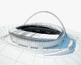 Wembley-Stadion 3D-Modell