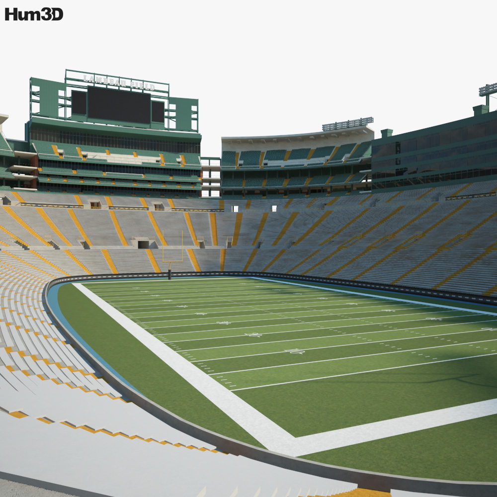 Lambeau Field 3D model - Architecture on 3DModels