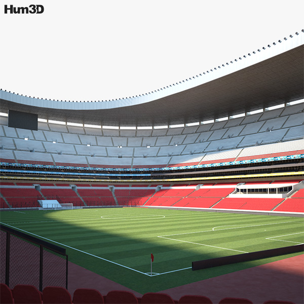 Aztec Stadium 3D model