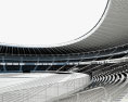 Міжнародний стадіон Алеппо 3D модель