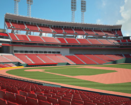 Great American Ball Park Modello 3D