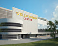 Wells Fargo Center arena 3d model