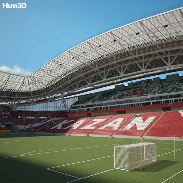 Kazan Arena 3D model