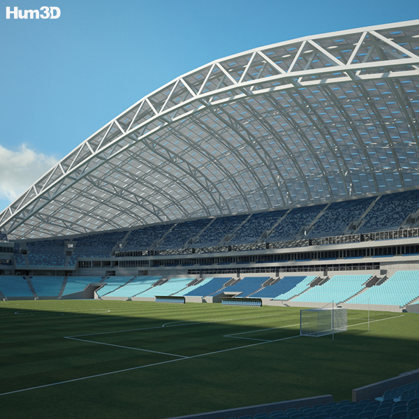 Fisht Olympic Stadium 3D model