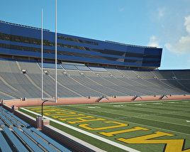 Michigan Stadium 3D-Modell