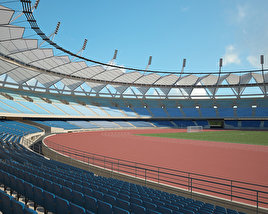 Jawaharlal Nehru Stadium 3D-Modell