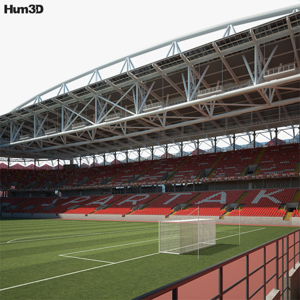 Spartak Stadium 3D model