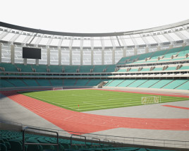 Nationalstadion Baku 3D-Modell