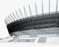 Національний стадіон у Варшаві 3D модель