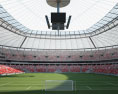 Nationalstadion in Warschau 3D-Modell
