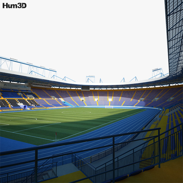 Metalist Stadium 3D model