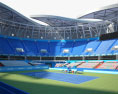 上海旗忠森林体育城テニスセンター 3Dモデル