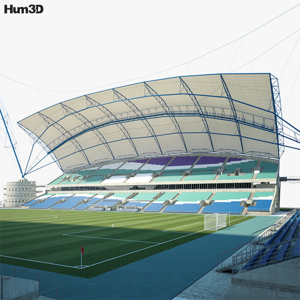Estadio Algarve 3D model