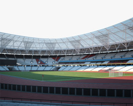 Olympiastadion London 3D-Modell
