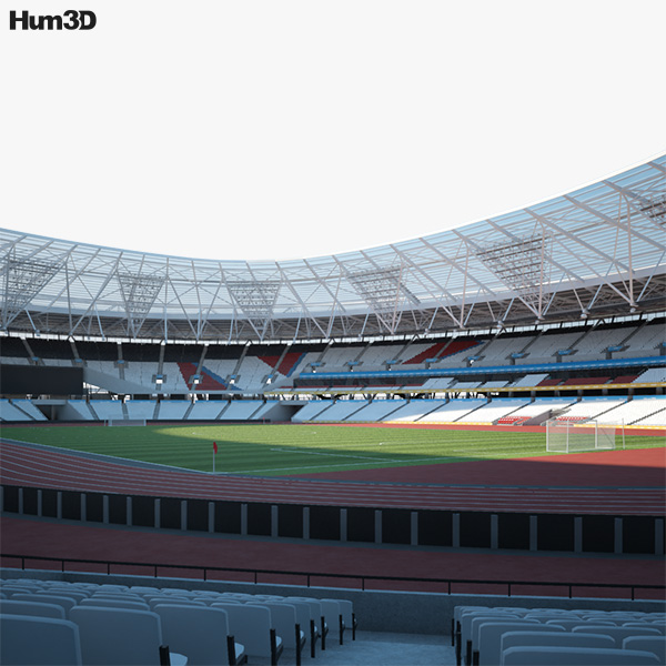 London Stadium 3D model