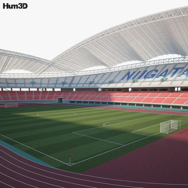 Denka Big Swan Stadium (Niigata Stadium) 3D model