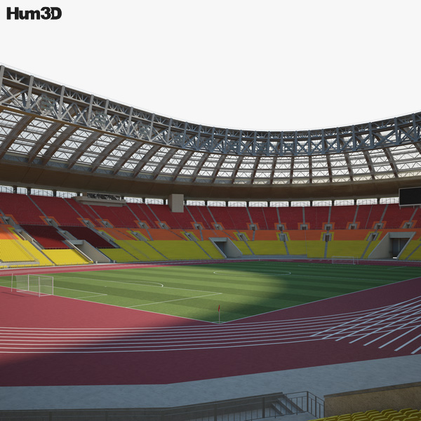 Luzhniki Stadium 3D model