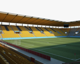 New Tivoli stadium 3D model