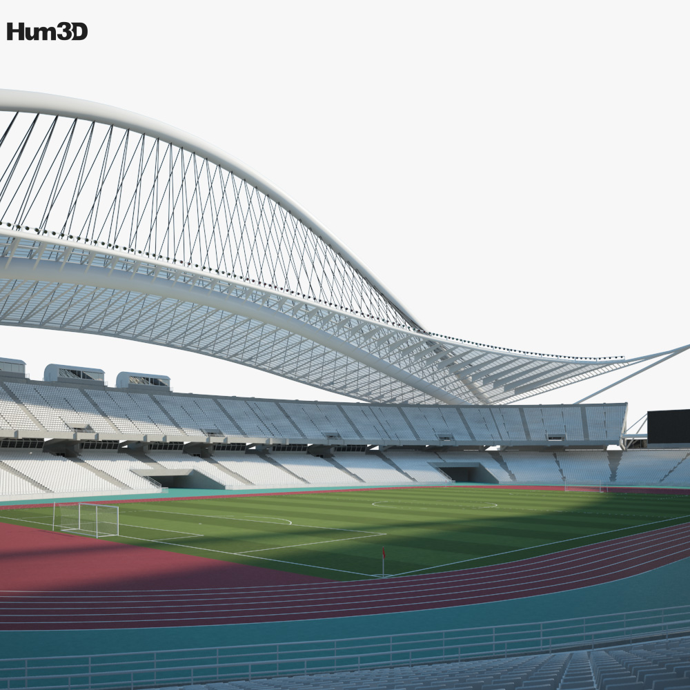 Olympic Stadium Athens Greece 3D model