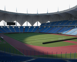 King Fahd International Stadium 3D model