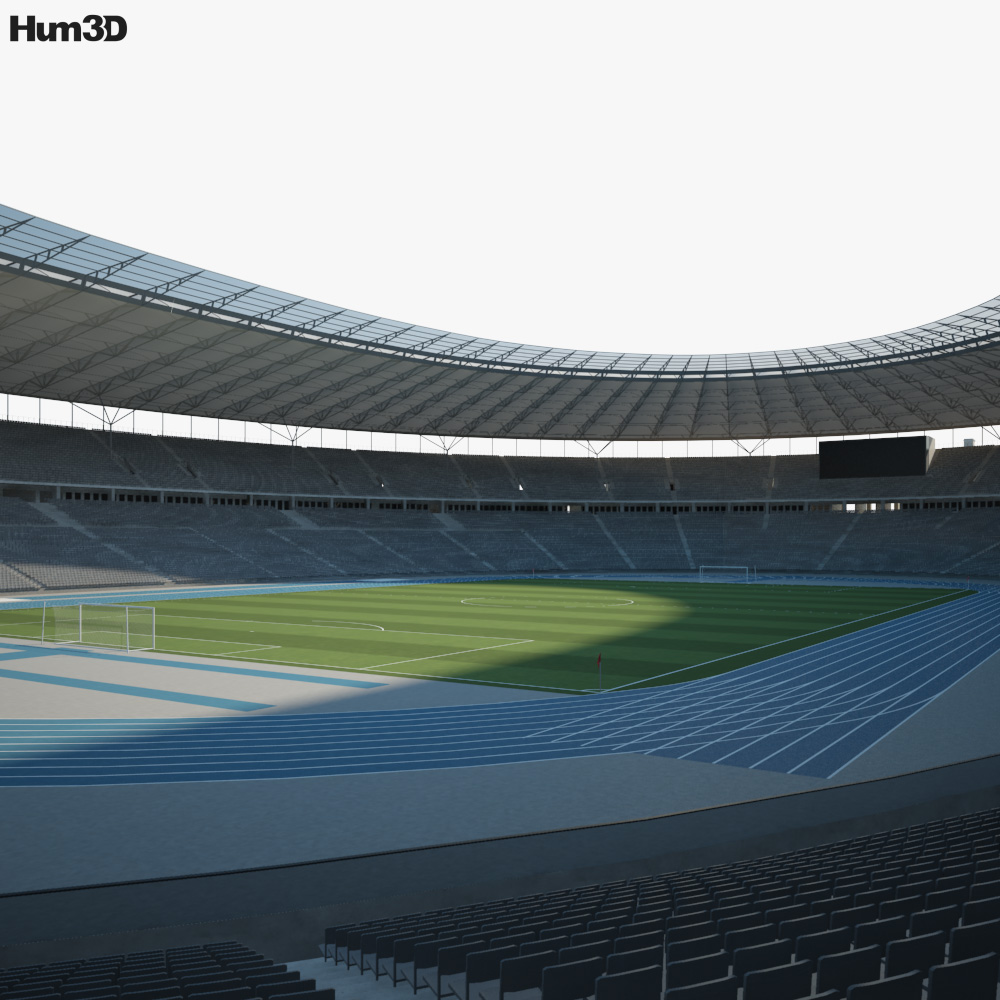 Olympiastadion Berlin 3D model