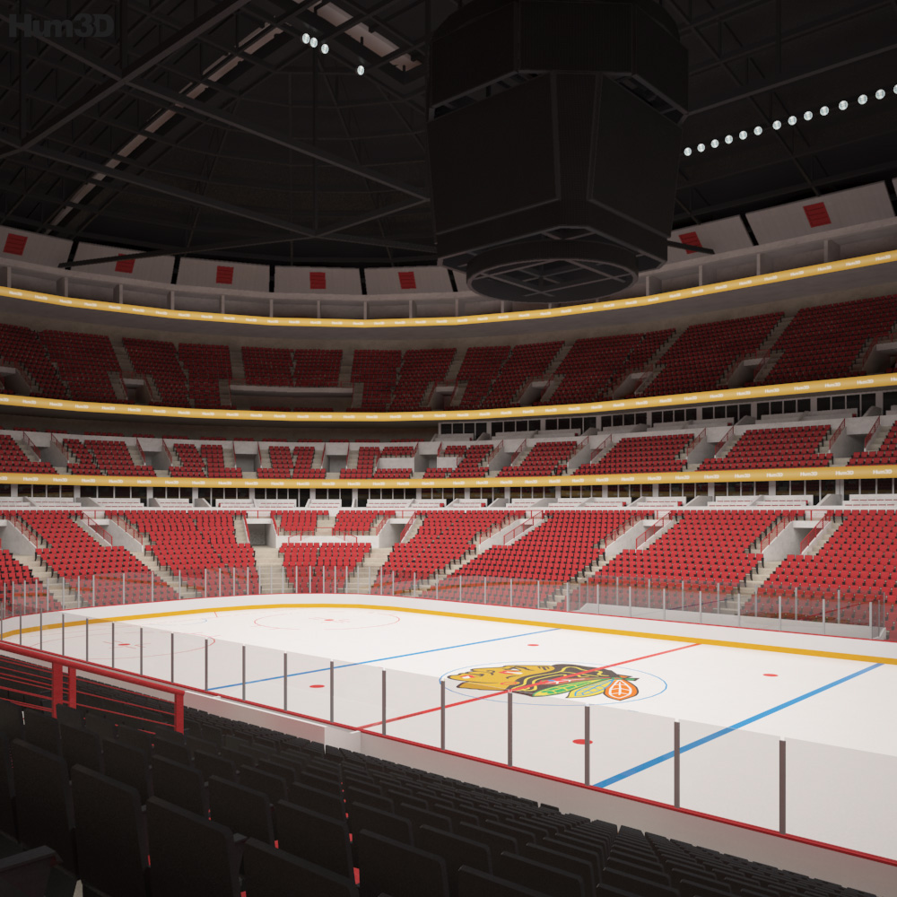 United Center 3D model - Architecture on Hum3D