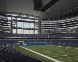AT&T Stadium Modelo 3d