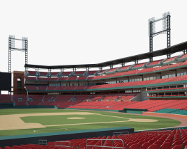 Busch Stadion 3D-Modell