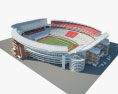 Bryant-Denny Stadium 3D 모델 