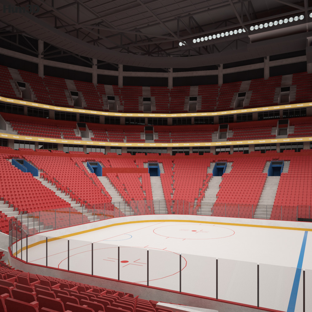 Bell Centre 3d Model - Architecture On Hum3d