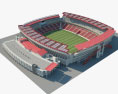 Ellis Park Stadium 3d model