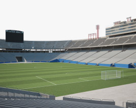 Estadio Cotton Bowl Modelo 3D
