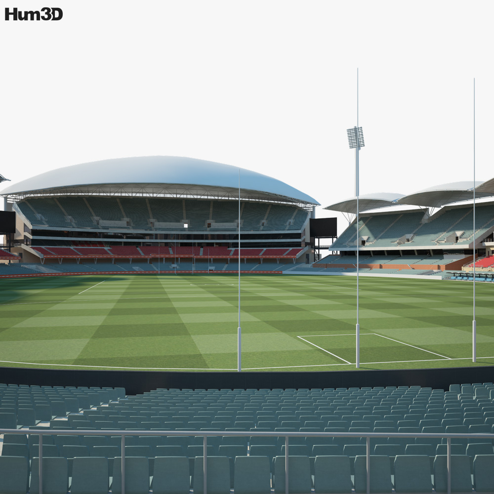 Adelaide Oval 3D模型