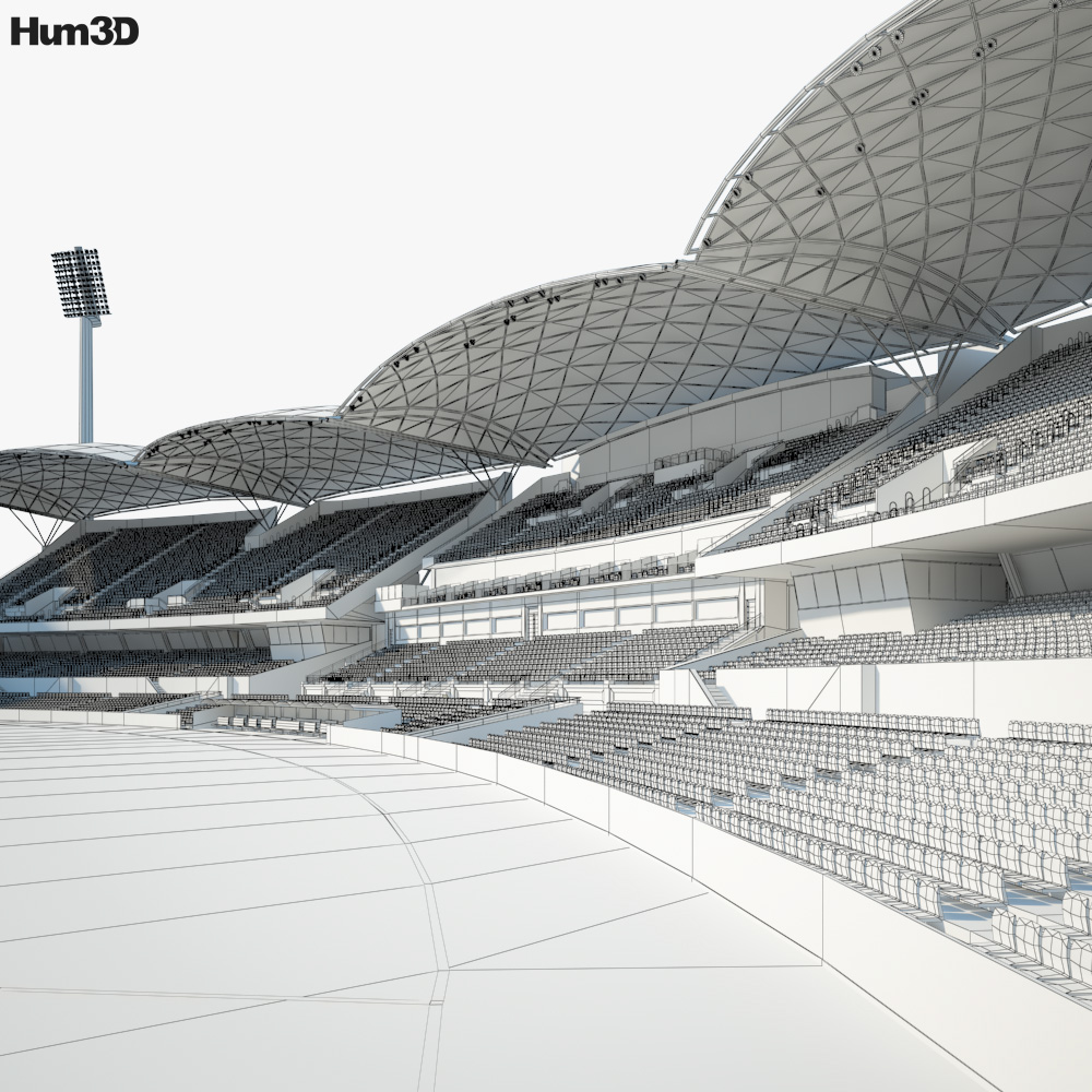 Adelaide Oval 3D model - Architecture on Hum3D