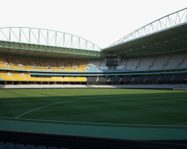 Docklands Stadium 3D model